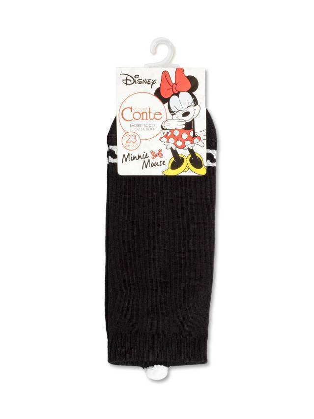 Носки женские хлопковые ©Disney 20С-1СПМ, р.36-37, 209 черный - 4