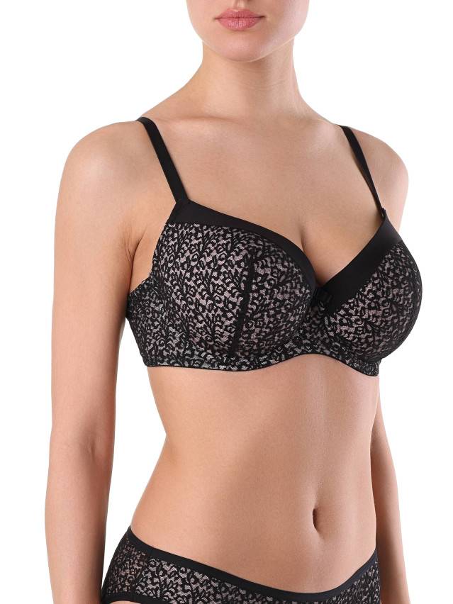 Бюстгальтер женский TATOUAGE RB3041, p. 70D, черный - 1