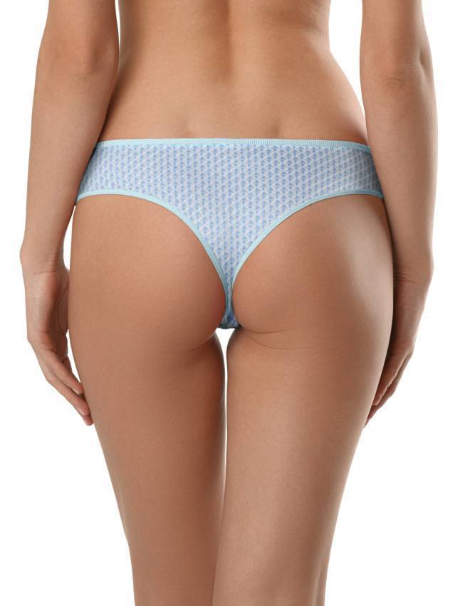 Трусы женские MOSAIQUE RP6048, р.102, голубой набивной - 2
