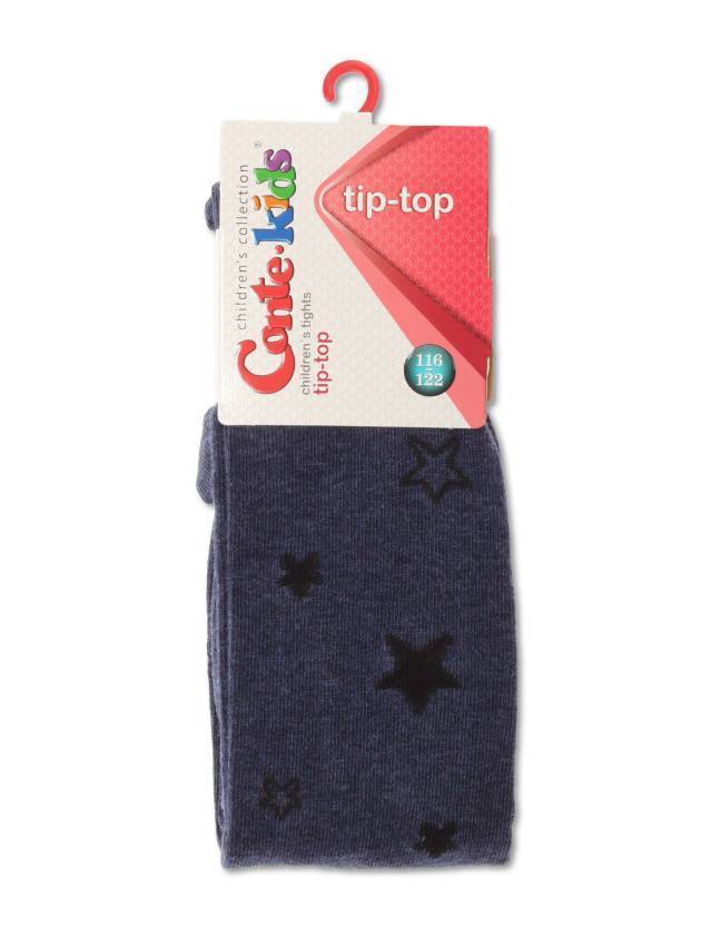 Колготки детские TIP-TOP, р.116-122 (18),543 темный джинс - 2
