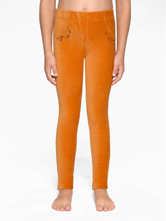 Джеггинсы для девочек AVRORA 15С-100ДТСП, p. 110,116-56, amber - 2