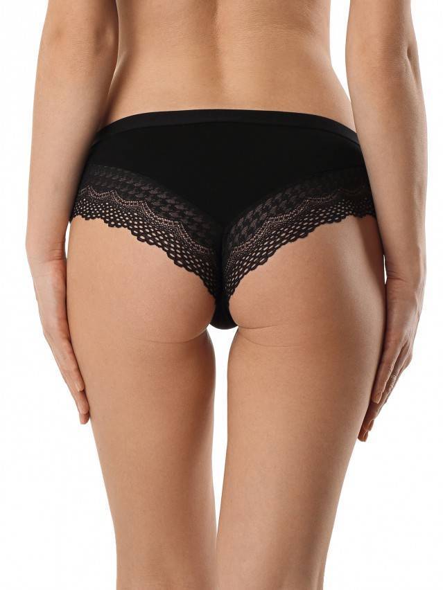 Трусы женские MODERNISTA LHP 994 (на вешалке),р.90, black - 2