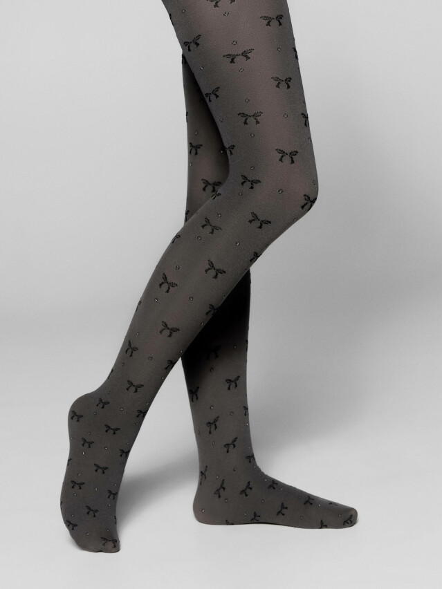 Колготки полиамидные детские SAMIRA 14С-111СП, p. 140-146, grey - 1