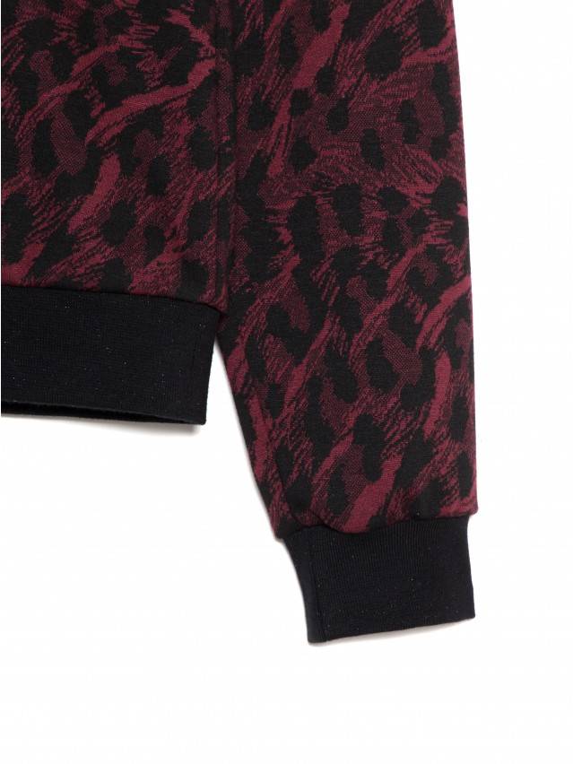 Свитшот LD 1054, р.170-92, bordo leo - 4