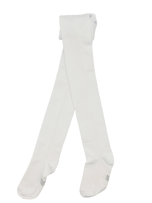 Колг. детские MS в рубчик, р.104-110, 00 белый - 3