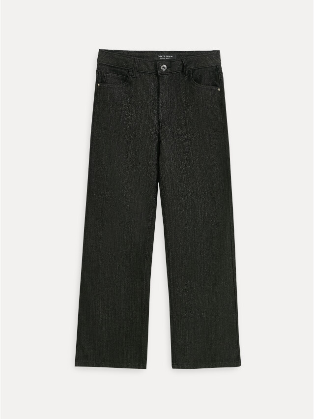 Брюки джинсовые жен. CON-947, р.170-102, black - 1