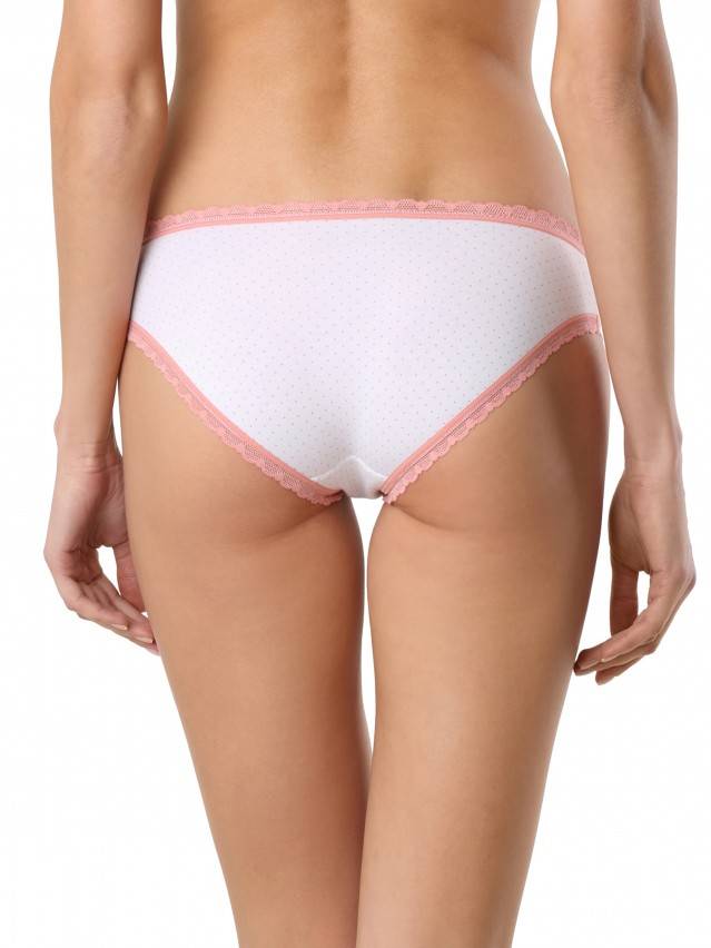 Трусы женские LAZY DAYS LB 1003 (на вешалке),р.90, white-dusty rose - 2