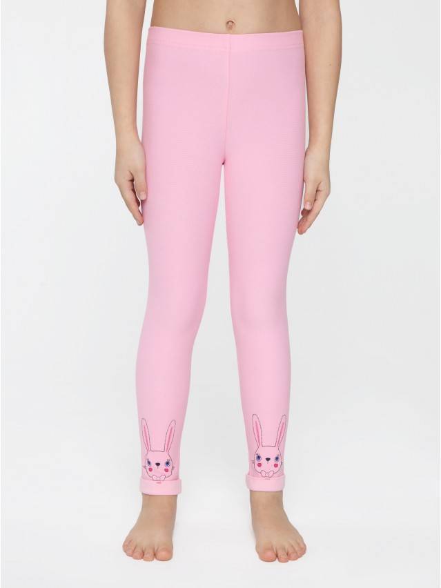Леггинсы для девочек FLUFFY, р.104,110-56, pink - 1