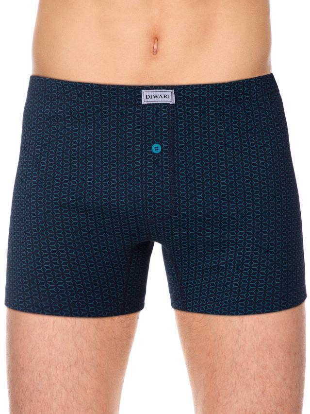 Трусы мужские SHAPE MBX 202 (в коробке),р.78,82, navy-turquoise - 2
