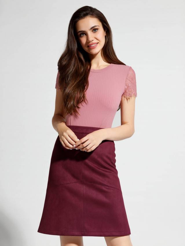 Боди-топ LBD 1034, р.164-84-90, deep dusty rose - 1