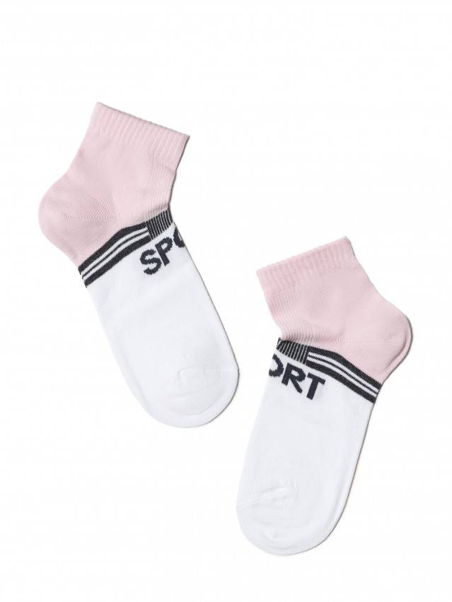 Носки детские ACTIVE (короткие) 13С-34СП, p. 16, белый-светло-желтый, рис. 311 - 1
