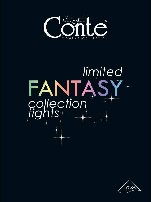 Колготки женские CE FANTASY SECRET GARDEN, р.2, bronz - 3