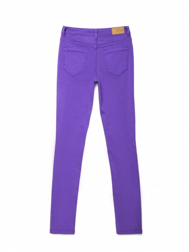 Джинсы со средней посадкой CON-38V, р.170-90, royal violet - 5