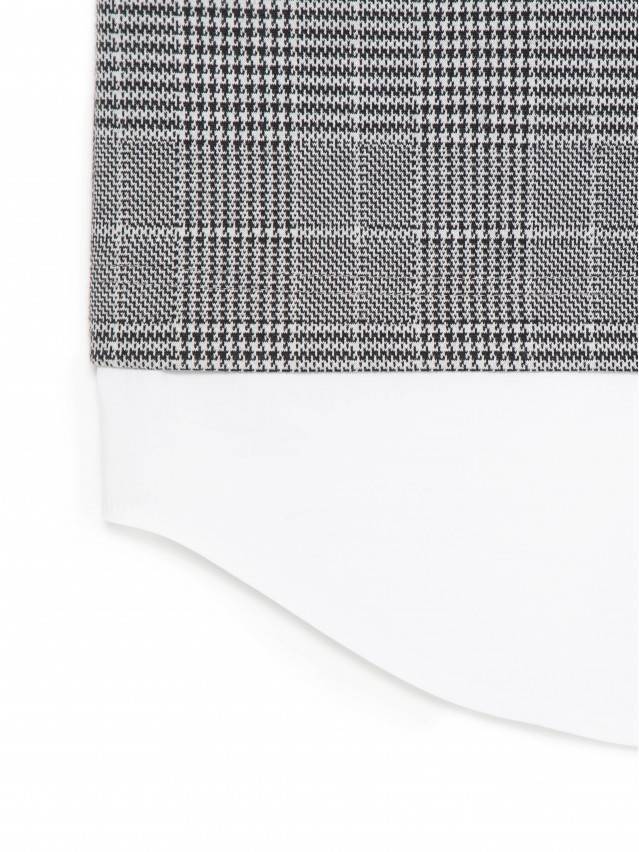 Платье LPL 1052, р.170-84-90, grey-ivory check - 9