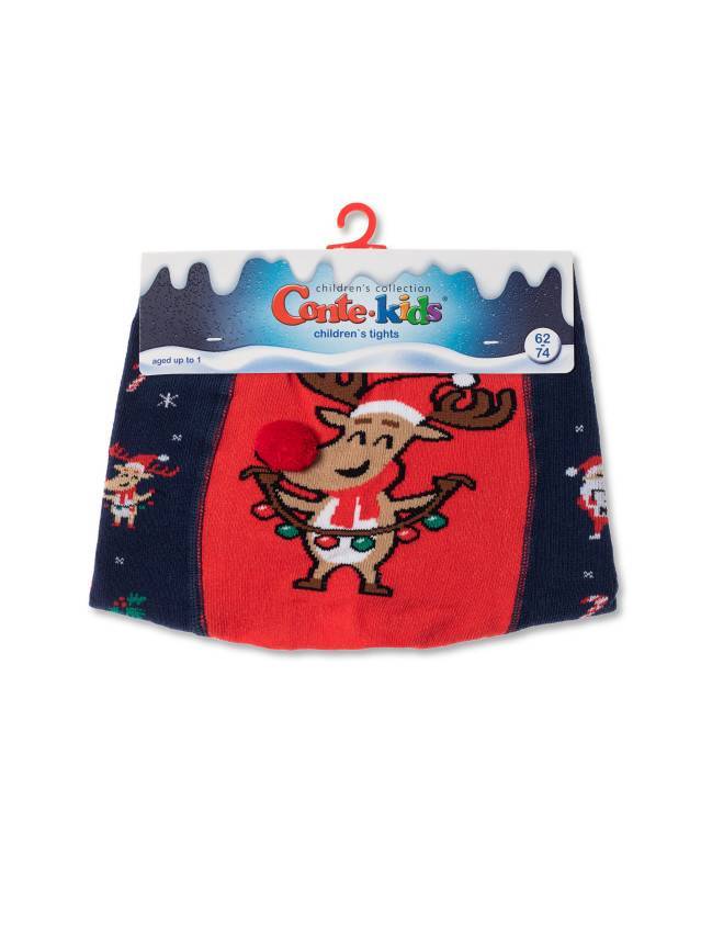 Колготки детские CK NEW YEAR 19С-98/1СП, р.62-74 (12),553 темно-синий - 4