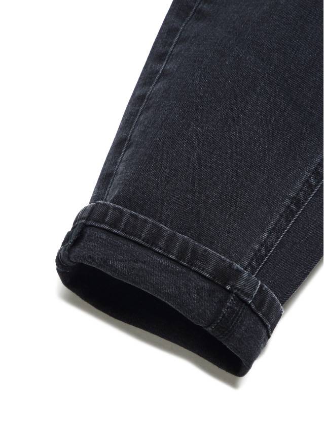 Джинсы Relaxed Mom с высокой посадкой CON-137B, р.170-106, washed black - 10