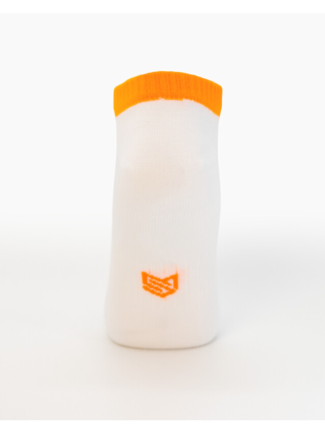 Носки MS M0305S Fancy (ультракороткие) р.42-45, 49 белый-оранж. - 6