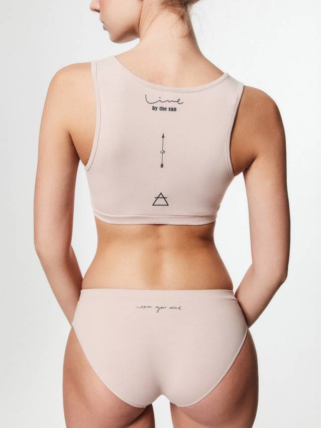 Трусы женские CE TATTOO STYLE LB 1482, р.90, natural - 4
