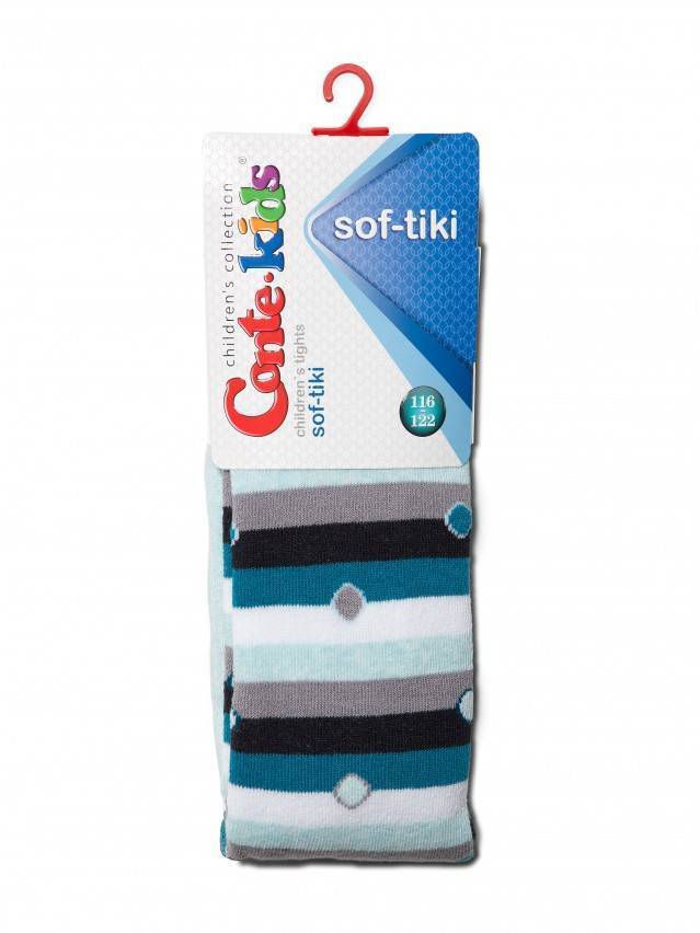 Колготки хлопковые детские SOF-TIKI (махровые внутри) 7С-38СП, p. 116-122, бледно-бирюзовый, рис. 397 - 2