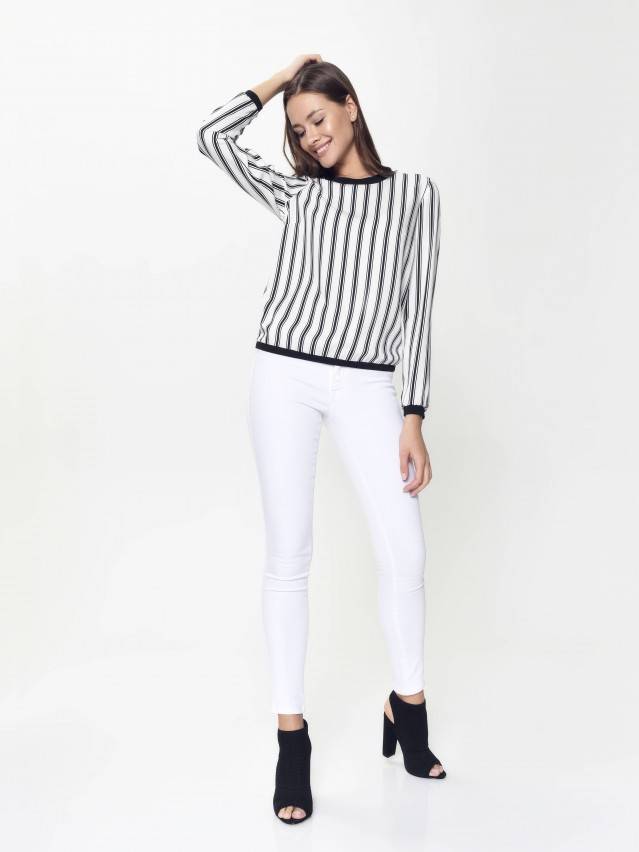 Блузка LBL 899, р.170-84-90, black-white stripes - 5