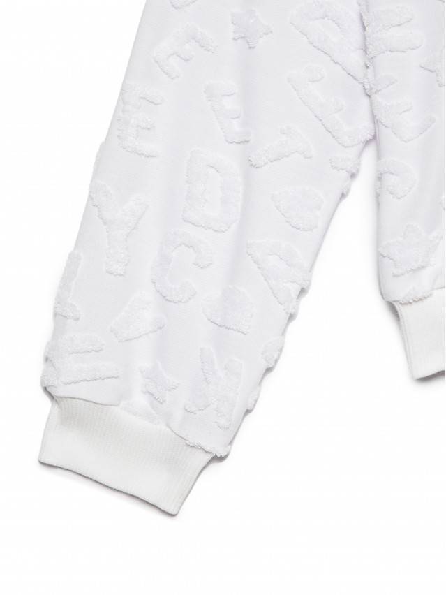 Свитшот DD 1075, р.146,152-76, white - 3