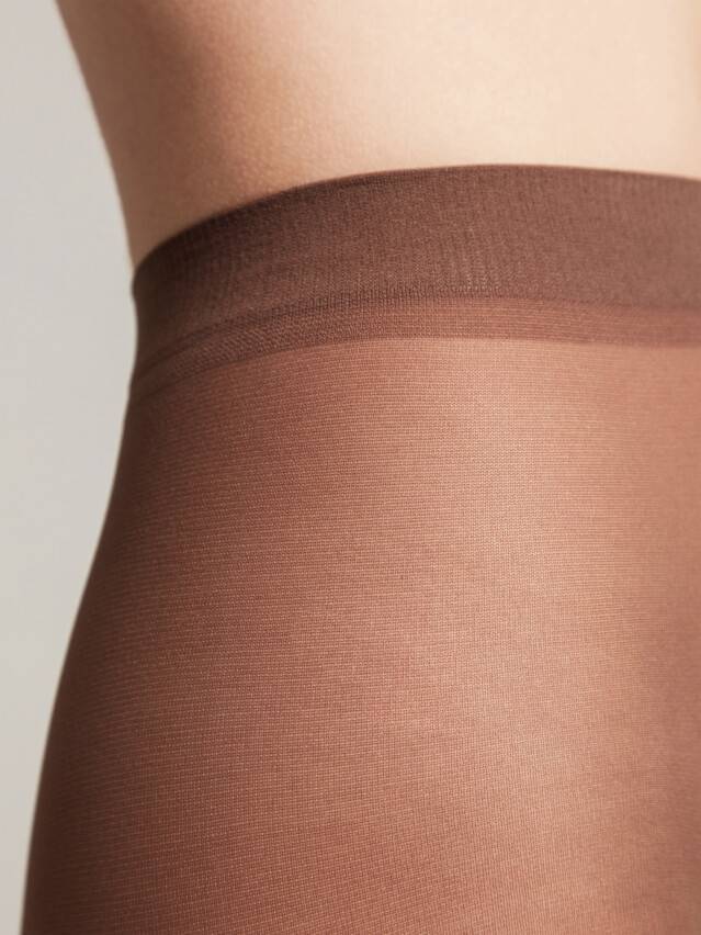 Колготки полиамидные женские NUANCE 20 8С-33СП, p. 2, mocca - 2