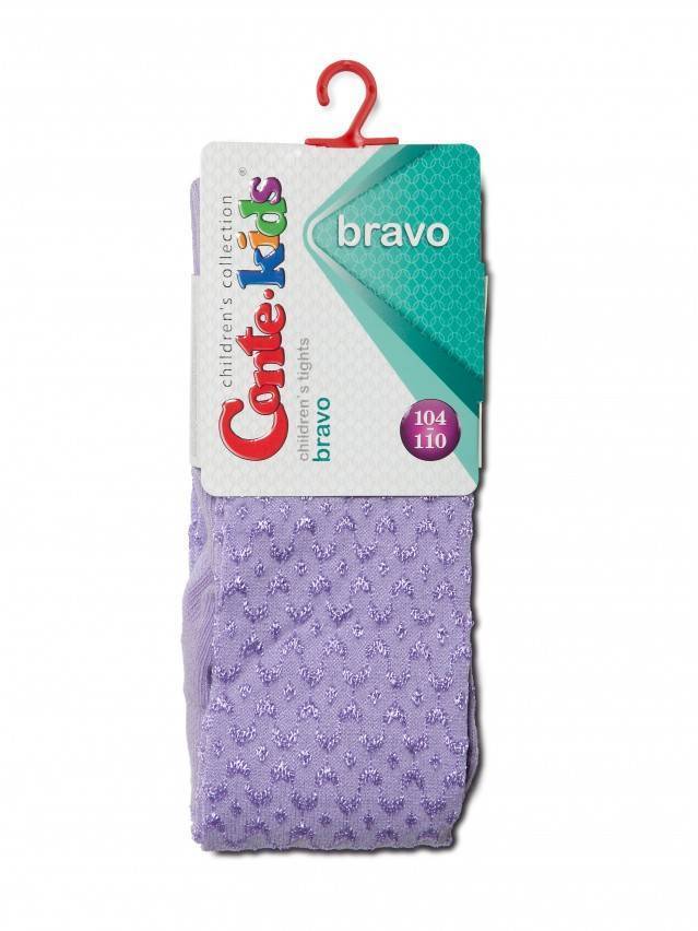 Колготки хлопковые детские BRAVO (жаккардовые) 14С-123СП, p. 104-110, сиреневый, рис. 371 - 2