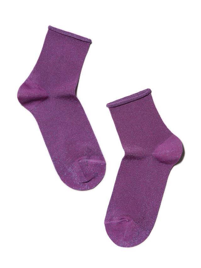 Носки женские вискозные CLASSIC (люрекс, без резинки) 17С-16СП, р. 36-37, 000 сиреневый - 2