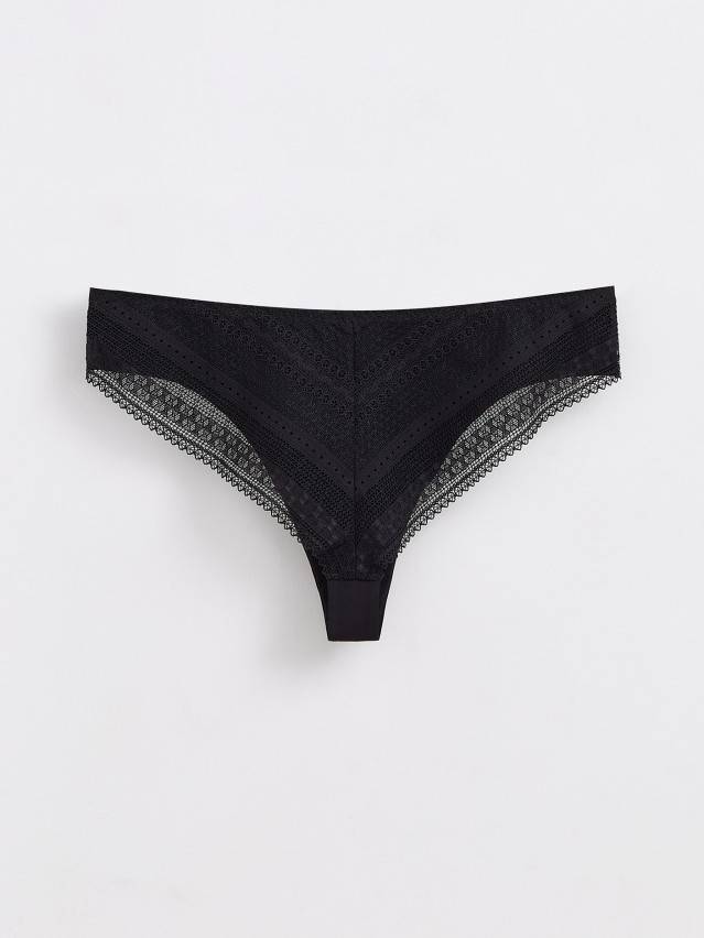 Трусы женские CE ROMANTIC STORY LBR 1266, р.90, black - 2