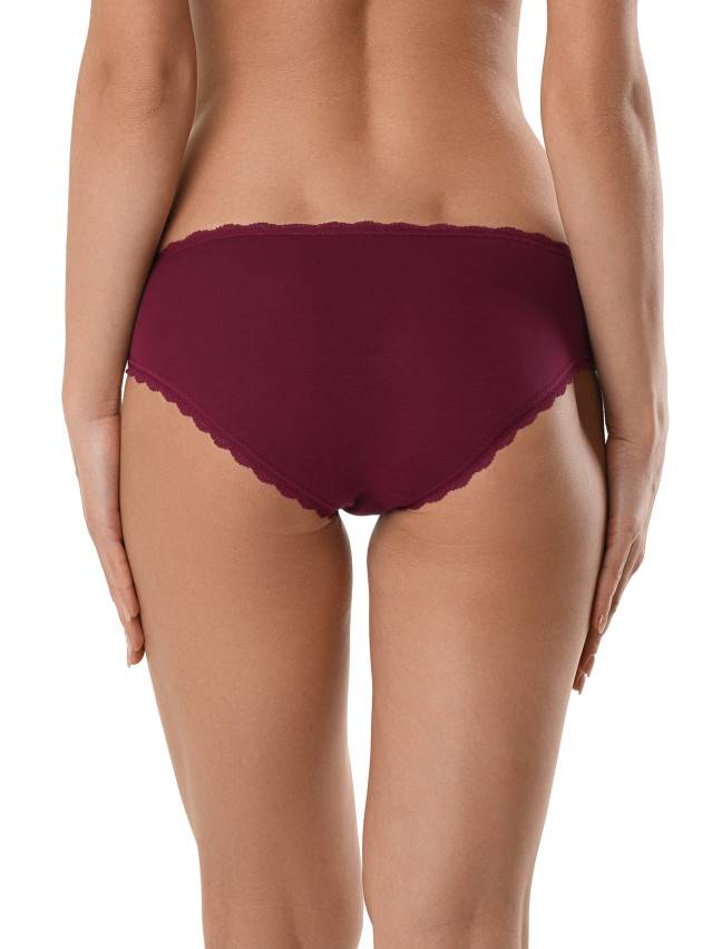 Трусы женские SECRET CHARM LB 986 (на вешалке),р.90, bordo - 2