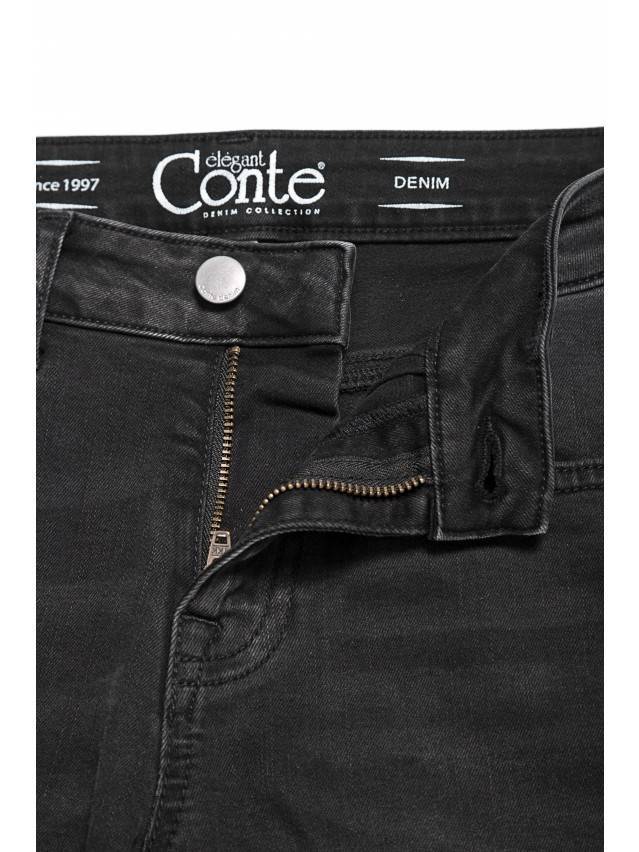 Джинсы Skinny со средней посадкой CON-100, р.170-90, черный - 7
