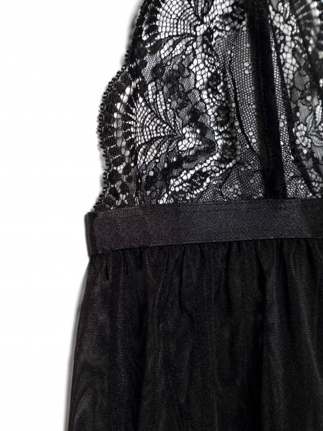 Пеньюар Swarovski® LHW 1088, р.170-84-90, royal black - 5