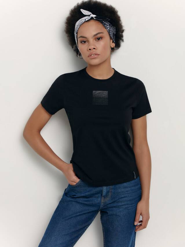 Футболка женская CE LD 1739, р.170-92, black-black - 2