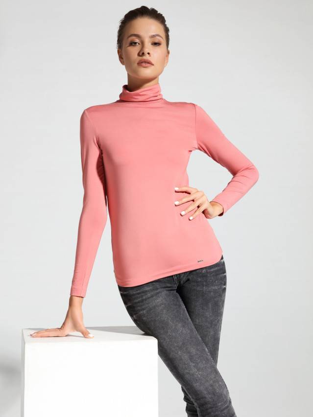 Водолазка LD 1025, р.170-84, burnt coral - 1