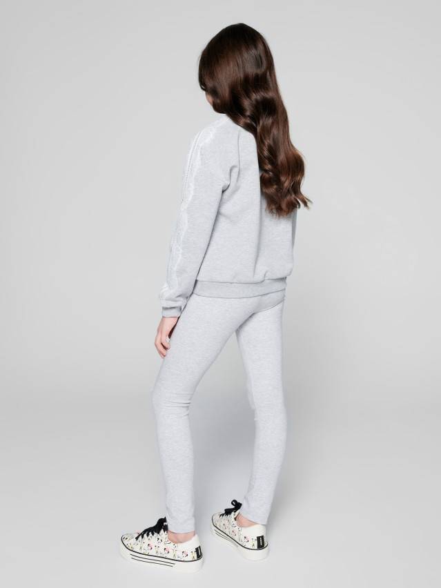 Легинсы CE MINI FITNESS, р.104,110-56, light grey melange - 4