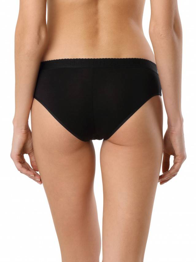 Трусы женские LITTLE LUXURIES LHP 983 (на вешалке),р.102, black - 2