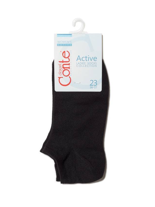 Носки женские хлопковые ACTIVE (короткие) 19С-183СП, р.36-37, 484 черный - 3