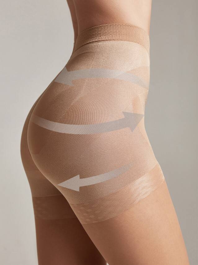 Колготки полиамидные женские X-PRESS 20 8С-66СП, p. 2, bronz - 1