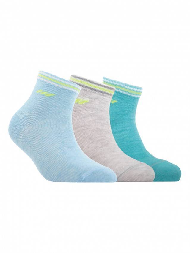 Носки детские ACTIVE (короткие) 7С-97СП, p. 14, бирюза, рис. 133 - 1