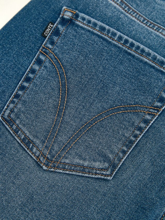 Брюки джинсовые жен. CON-858, р.170-102, blue - 4