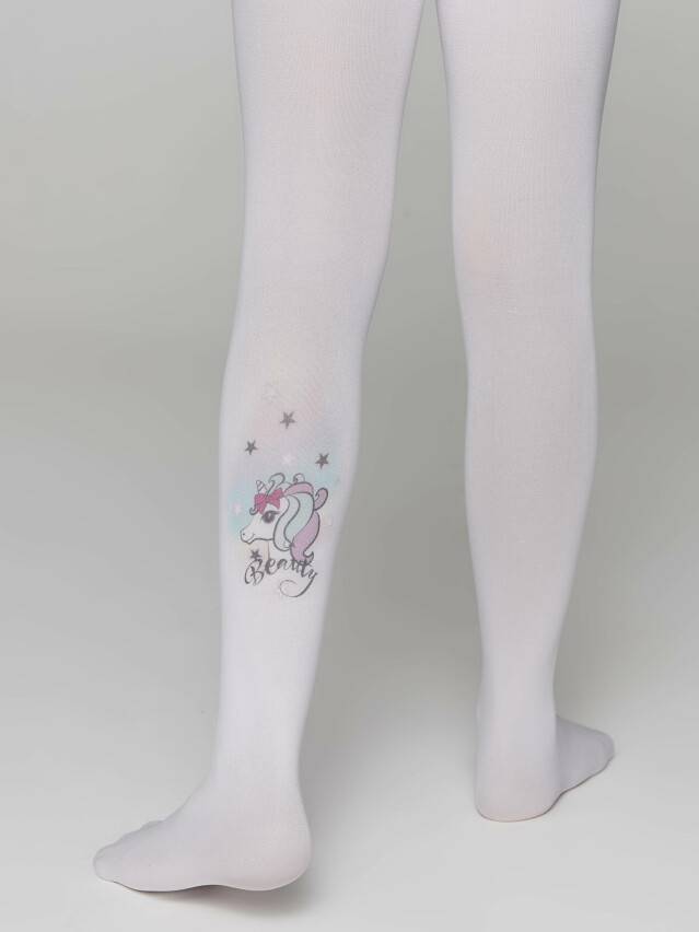 Колготки детские нарядные CE BEAUTY, р.104-110, bianco - 4