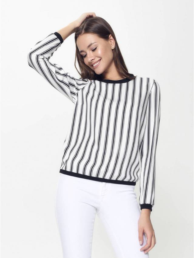 Блузка LBL 899, р.170-84-90, black-white stripes - 2