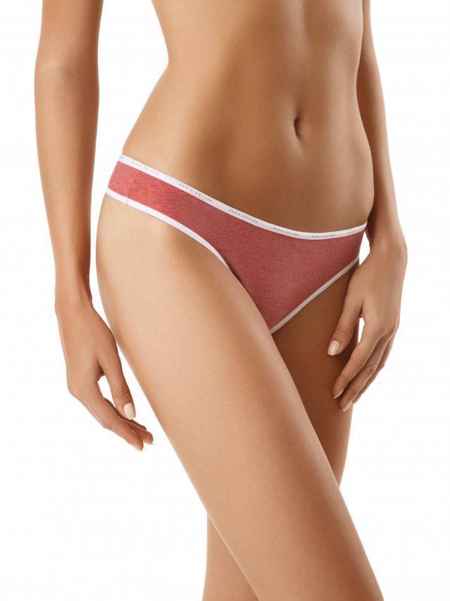 Трусы женские BASIC LST 643 (в коробке),р.102 / L, red melange - 1