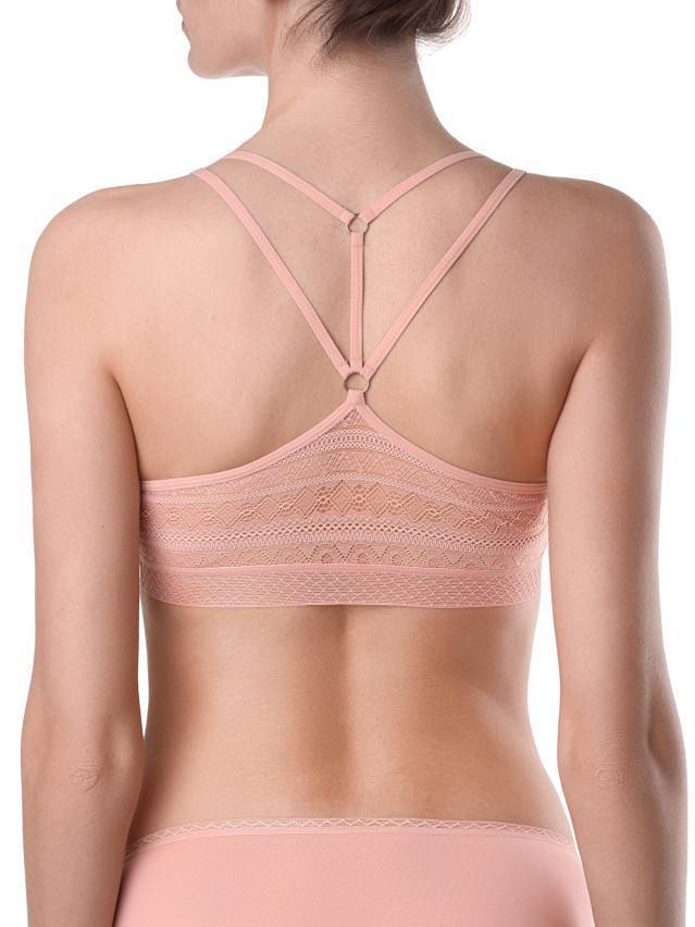 Бюстье женское MACRAMER ART LBE 773, р.170-84, powder pink - 2
