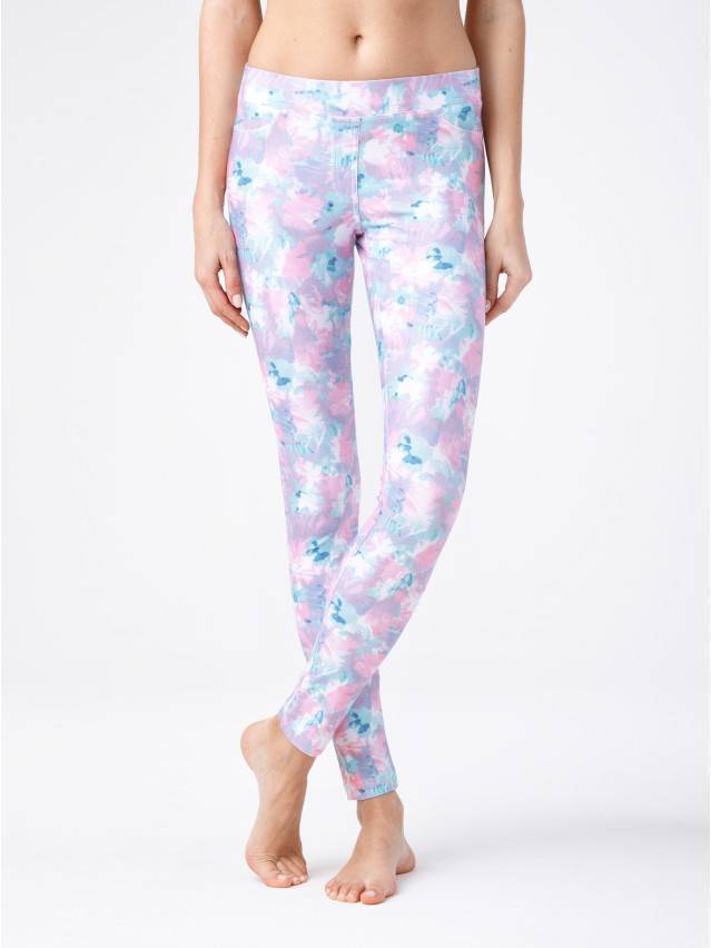Джеггинсы ASTER 16С-234ТСП, p. 164-90, pink-white - 1
