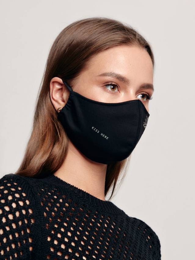 Повязка на лицо CE F 13, р.15 х 23, black - 2