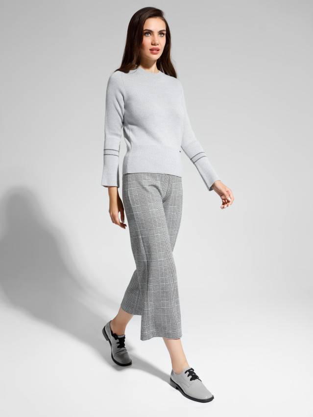 Брюки женские CLASSIC CHIC, р.164-102, grey-ivory check - 2