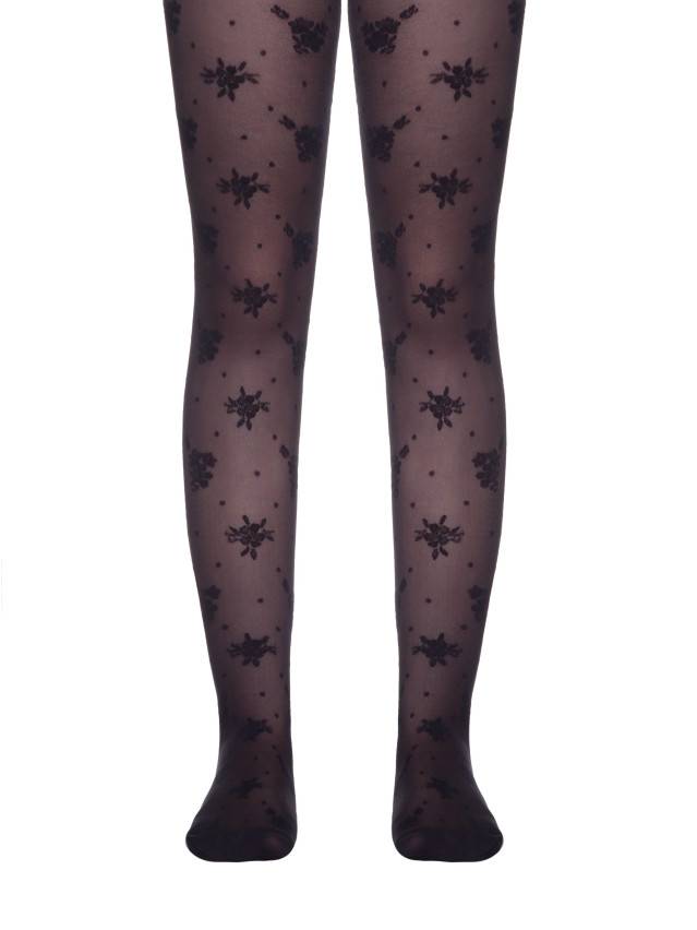 Колготки полиамидные детские LUCIA 16С-47СП, p. 104-110, nero - 1