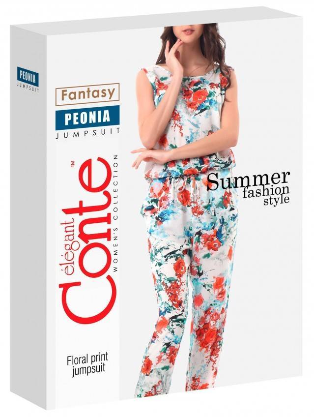 Комбинезон женский PEONIA 15С-659КСП, p. 164-88-96, white-red - 1