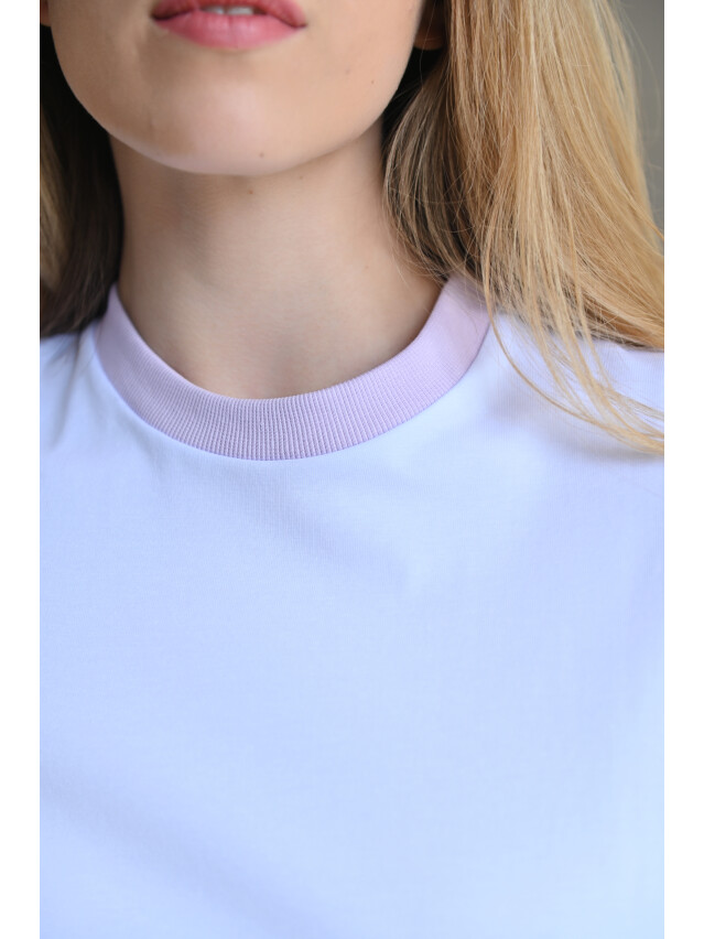 Джемпер женский EL COMFORT 10126, р.XL, white lilac - 3